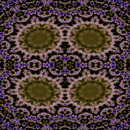 Mosaic of circles - Four stars in a circles, put the finishing touches the richly articulated mosaic.の写真素材