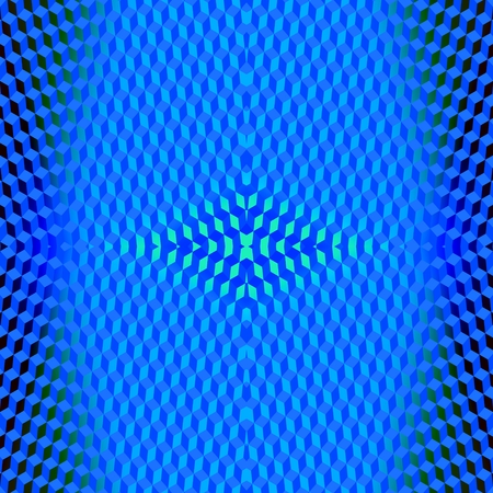 Translucent cubes - Cubes are in color pale blue, and have a translucent appearance.の写真素材