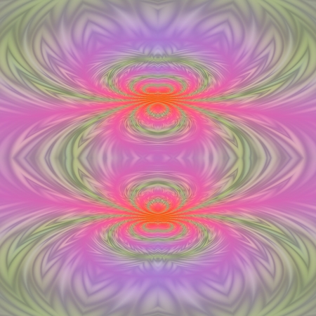 The violet lotus Symmetrical shapes の写真素材