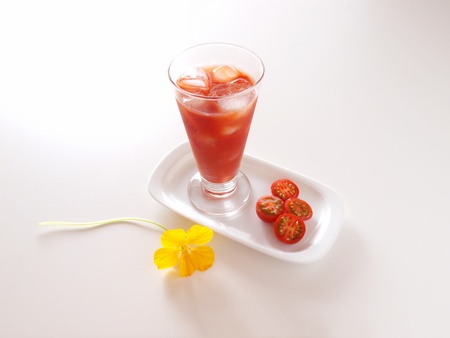 tomato juiceの写真素材