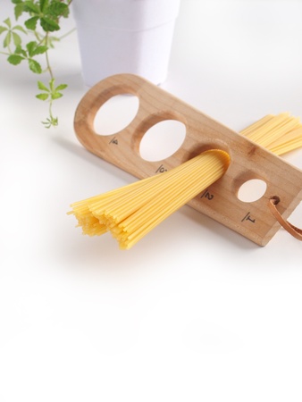 spaghetti and measureの写真素材