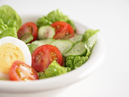 heathy breakfast saladの写真素材
