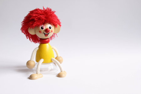 Wooden Doll Toyの写真素材