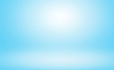 Abstract empty light gradient blue studio room background concept for product.の写真素材