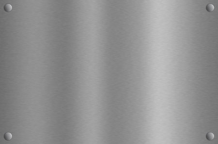 Shiny metallic brushed texture with rivets.の写真素材