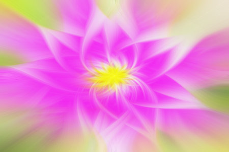 Abstract fantasy pink flower digital image futuristic backgroundの写真素材