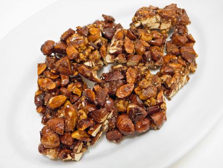 Almond nougat.の写真素材