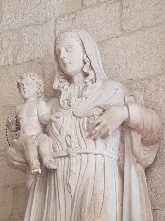 Madonna statue.のeditorial素材