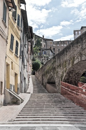 Panoramic view of Perugia. Umbria.の写真素材