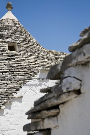 Trulli. Alberobello. Apulia.の写真素材