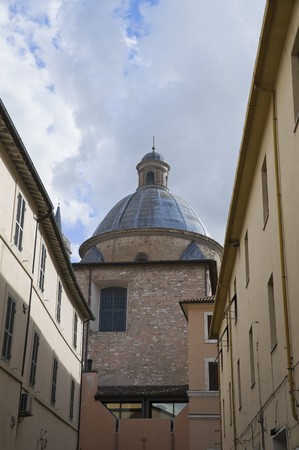 St. Feliciano Cathedral. Foligno. Umbria.の写真素材