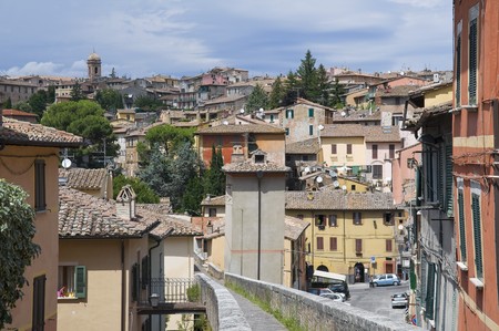 View of Perugia. Umbria.