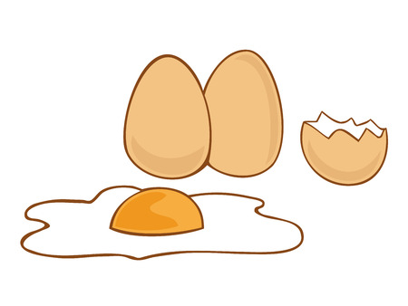 Eggs.のイラスト素材