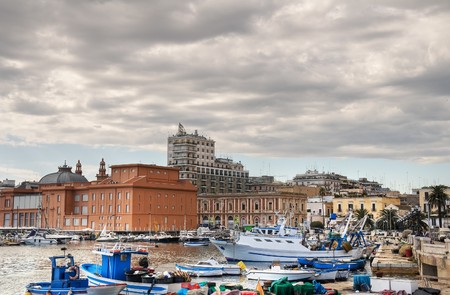 View of Bari. Apulia.の写真素材