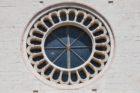 Rose window.の写真素材