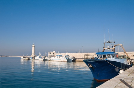 View of Molfetta. Apulia.