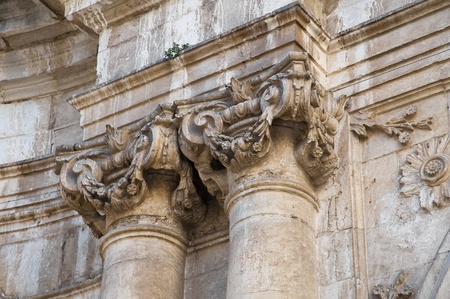 Historical columns.