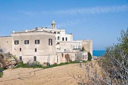 St. Vito martyr Abbey. Polignano a Mare. Apulia.の写真素材
