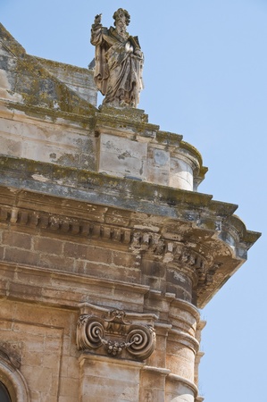 St. Giorgio Martyr Church. Locorotondo. Apulia.の写真素材