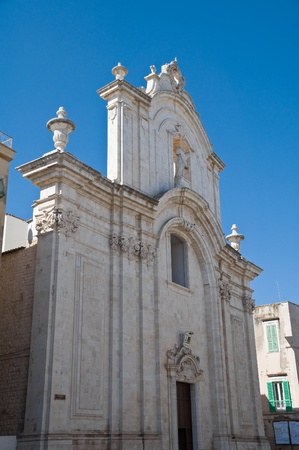 Cathedral. Molfetta. Apulia.の写真素材