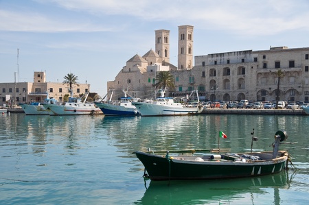 Panoramic view of Molfetta. Apulia.の写真素材