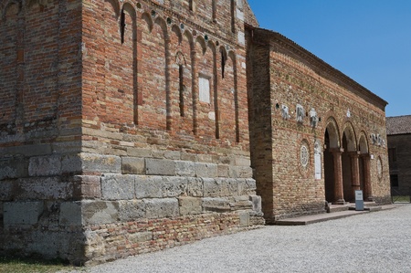 Pomposa Abbey. Codigoro. Emilia-Romagna. Italy.