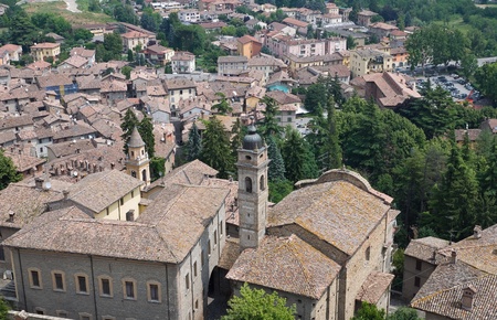 Panoramic view of Castell