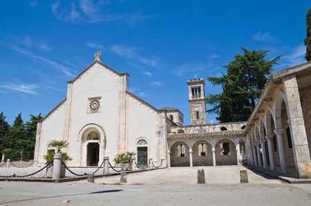 Madonna della Scala Abbey. Noci. Puglia. Italy.の写真素材