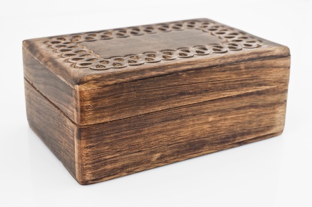 Wooden box.の写真素材