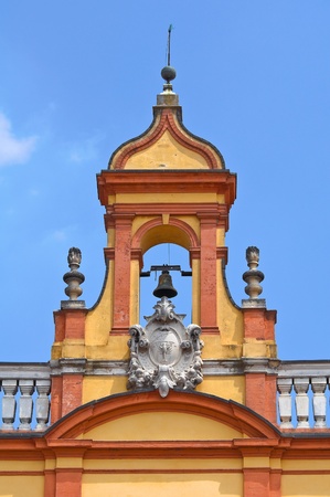 Municipal building. Cento. Emilia-Romagna. Italy.の写真素材