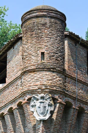 Fortress Rocca Stellata. Bondeno. Emilia-Romagna. Italy.の写真素材