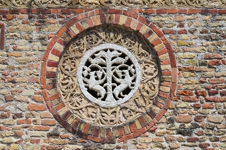 Pomposa Abbey. Codigoro. Emilia-Romagna. Italy.の写真素材