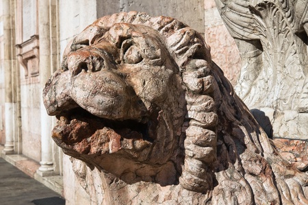 Cathedral of St. George. Ferrara. Emilia-Romagna. Italy.