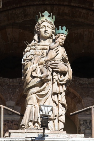 Cathedral of St. George. Ferrara. Emilia-Romagna. Italy.の写真素材