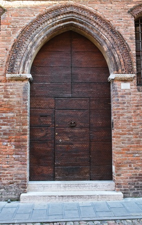 Wooden door.の写真素材