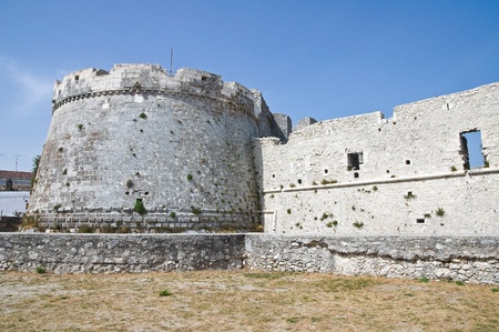 Castle of Monte Santangelo  Puglia  Italy のeditorial素材