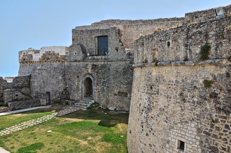 Castle of Monte Santangelo  Puglia  Italy のeditorial素材