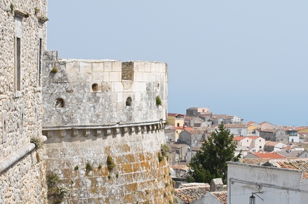 Castle of Monte Santangelo  Puglia  Italy のeditorial素材