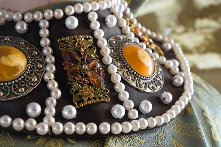 Medieval necklace.のeditorial素材