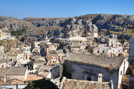 Madonna de Idris. Sassi of Matera. Basilicata. Italy.