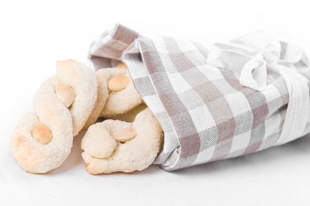 Intorchiate biscuits の写真素材