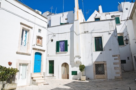 Alleyway  Martina Franca  Puglia  Italy の写真素材