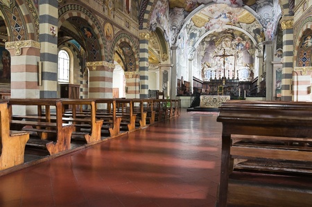 Cathedral  Bobbio  Emilia-Romagna  Italy のeditorial素材