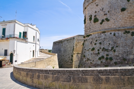 The Aragonese Castle of Otranto  Puglia  Italy の写真素材