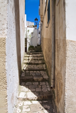 Alleyway  Otranto  Puglia  Italy の写真素材
