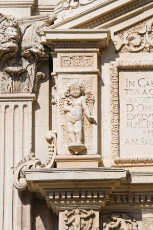 Cathedral of Lecce. Puglia. Italy.の写真素材