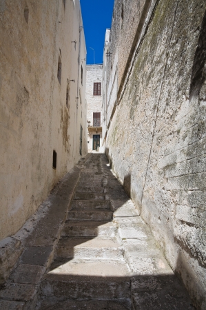 Alleyway  Ostuni  Puglia  Italy の写真素材