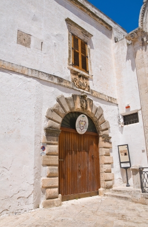 Bishop palace  Ostuni  Puglia  Italy の写真素材