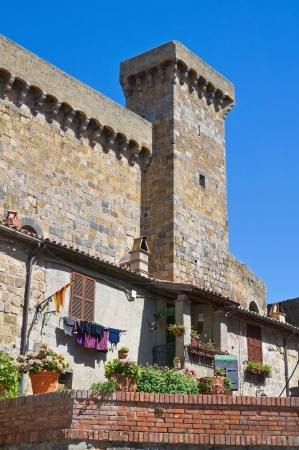 Castle of Bolsena  Lazio  Italy のeditorial素材