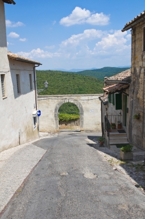 Porta Posterola. Amelia. Umbria. Italy.の写真素材